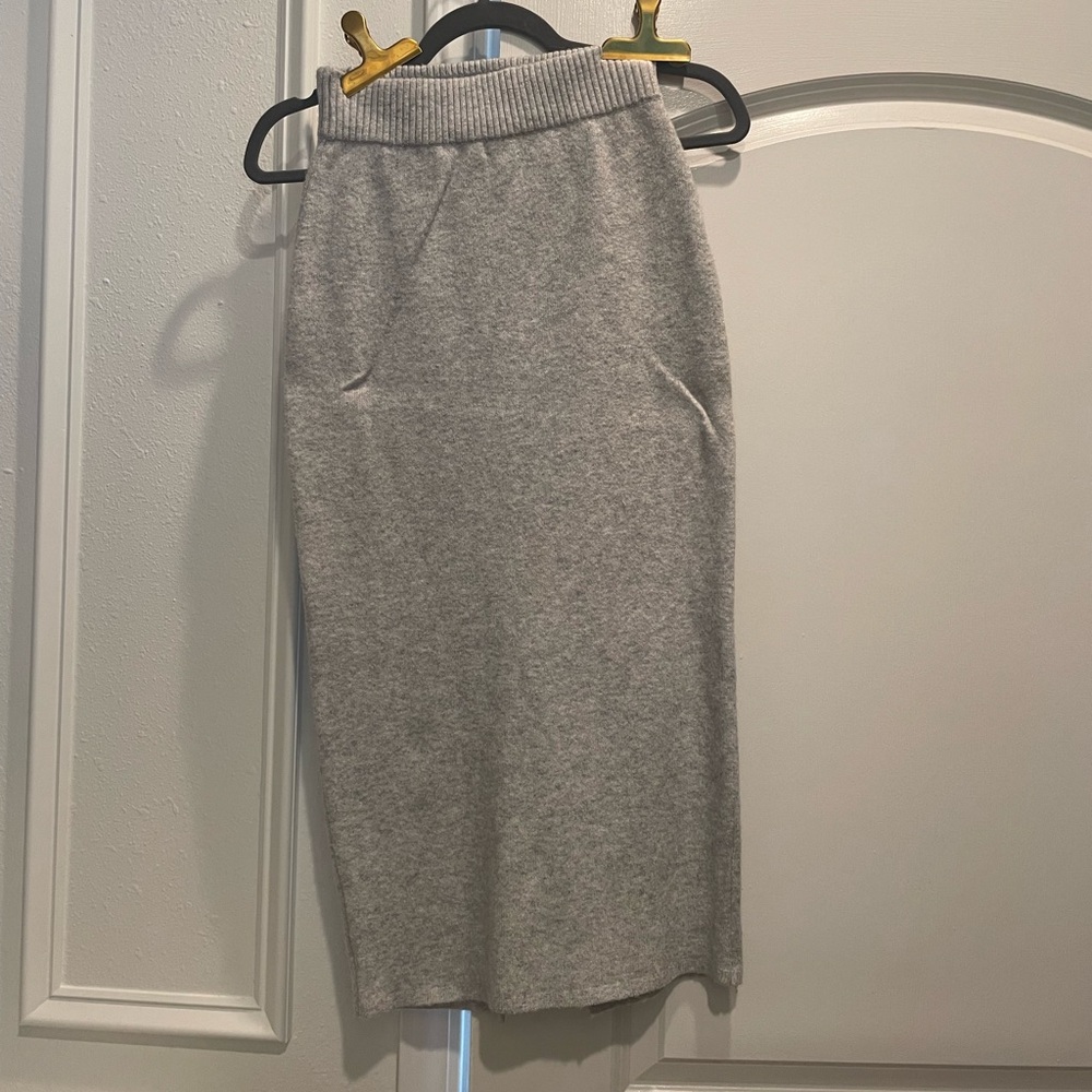 Express Gray Pencil Skirt